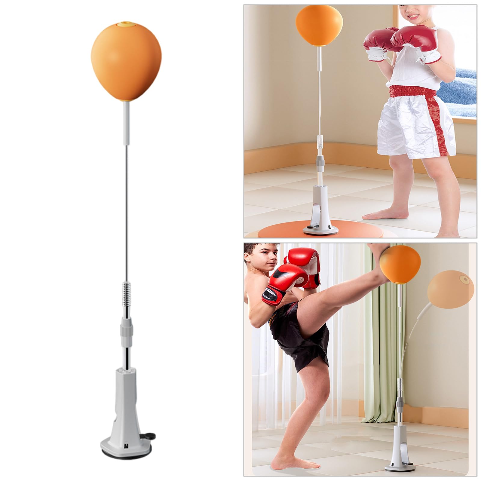 Boxset mit Handschuhen und Bandagen für Heim-Fitnesstraining, Wurftraining, Transportable Schlagtasche, Boxhandschuhe, Set, Familientraining