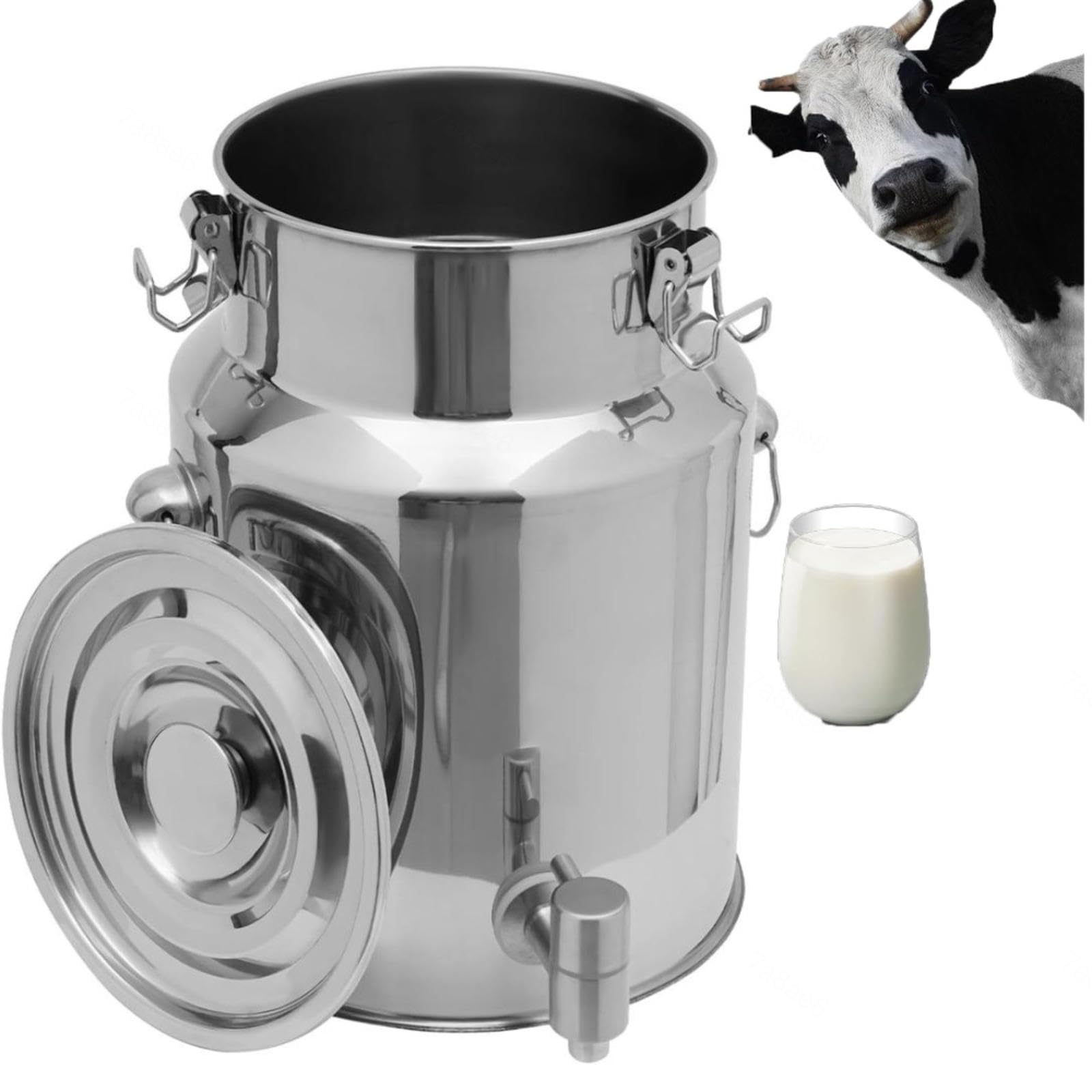 Contenedor de transporte de bebidas y aceite de acero inoxidable con grifo, solución de almacenamiento de líquidos duradera para el hogar, cocina y uso al aire libre