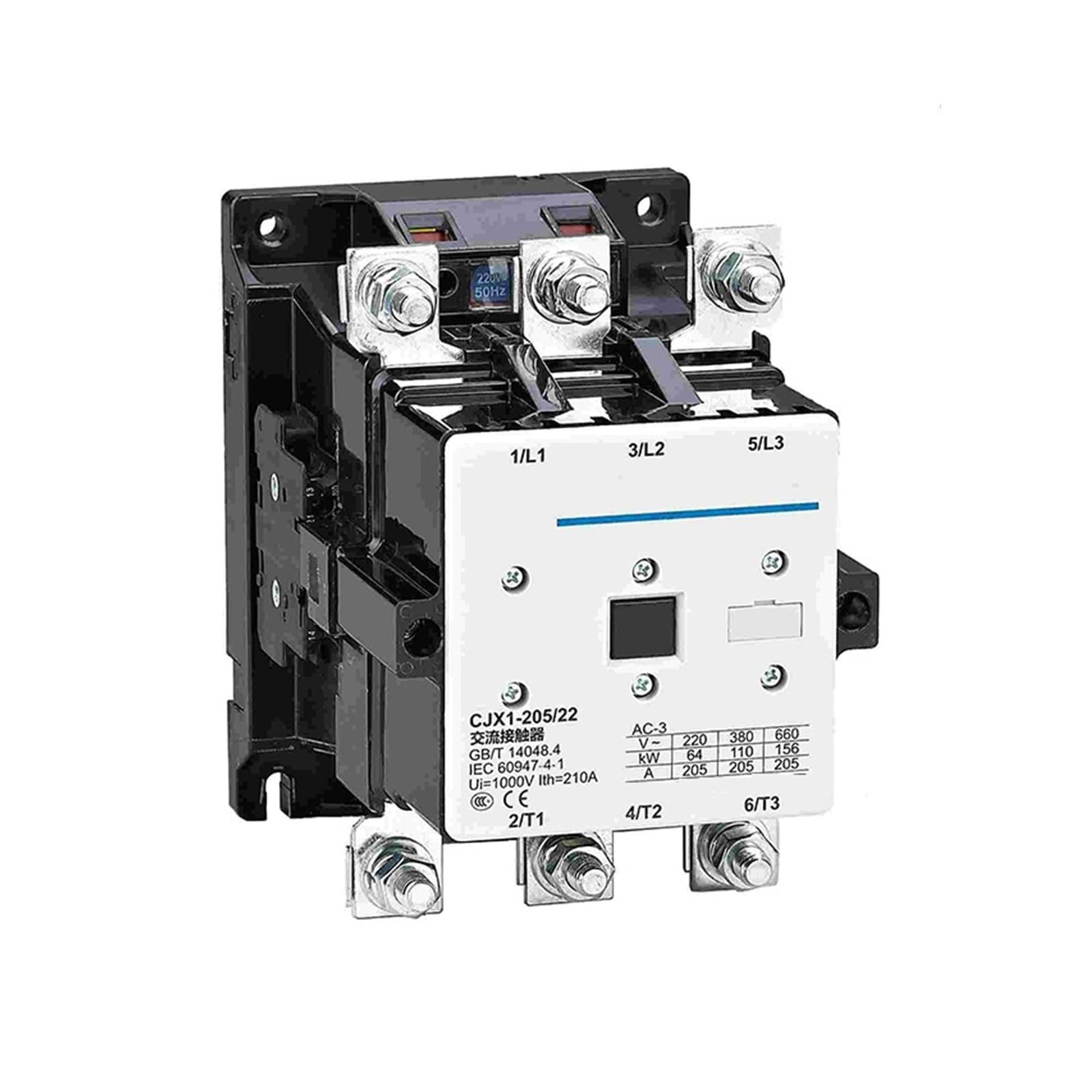 Contacteur CA CJX1 110V bobine alternative relais puissance triphasé