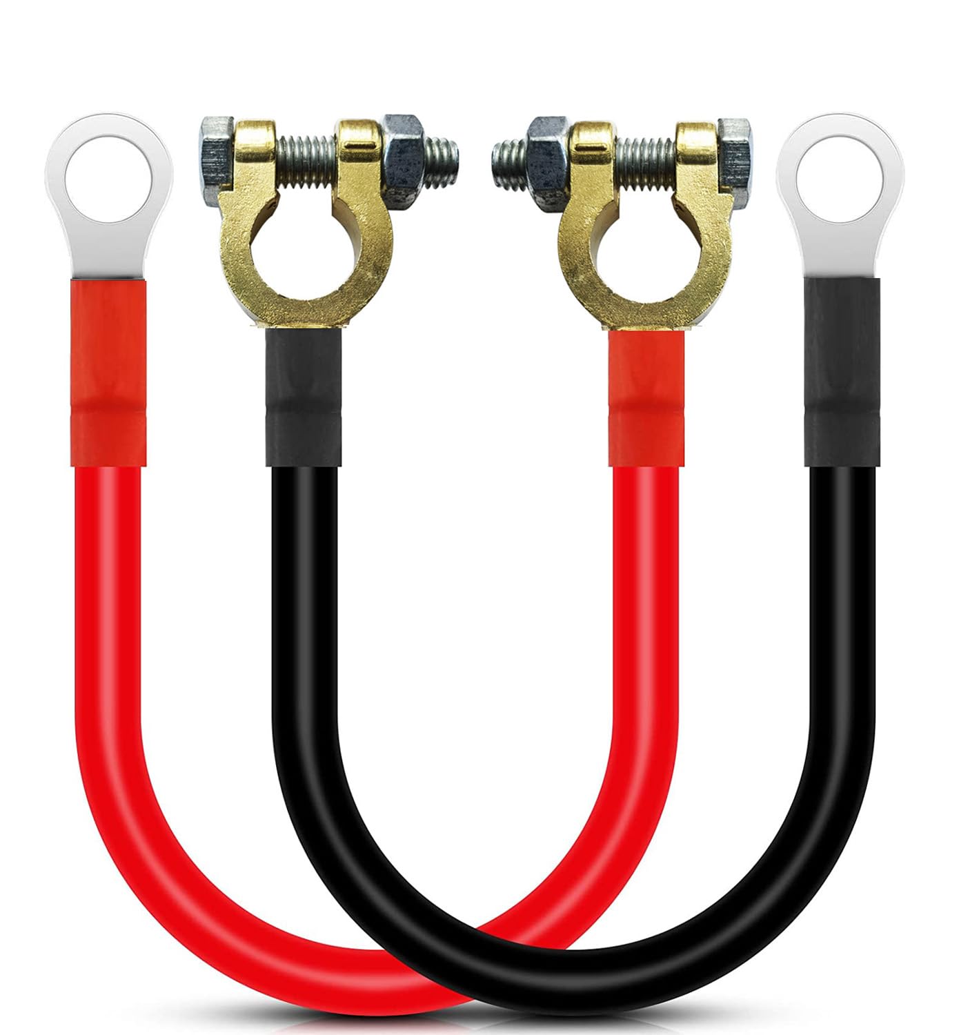 Jeu De Câbles Pour Onduleur Vers Batterie – AWG, Longueur 5 Pieds
