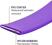 Vista 4 de Correa de entrenamiento para perros, correa larga impermeable, fácil de limpiar, línea larga de 6, 10, 15, 30, 50 pies, para perros pequeños