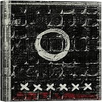 SIGNWIN Canvas Wall Art Small Cross and a White Circle on Black and Silver Metal Wall Abstract Texture Art Modern Art Industrial Urban Multicolor for Living Room, Bedroom, Office - 12x12 inches