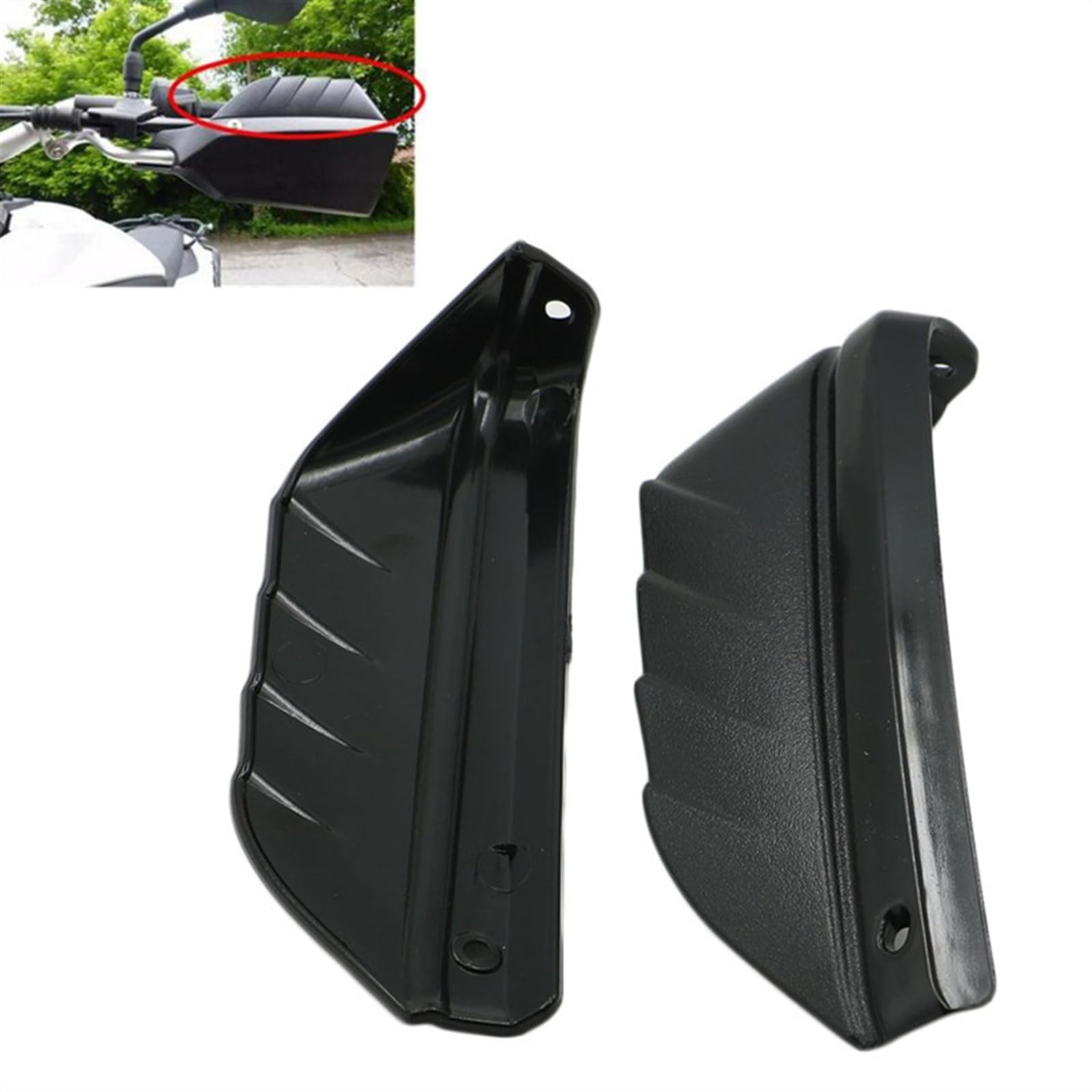 Paramani Protezione per Le Mani Parabrezza per BMW F650GS F700GS F800GS 2008-2017