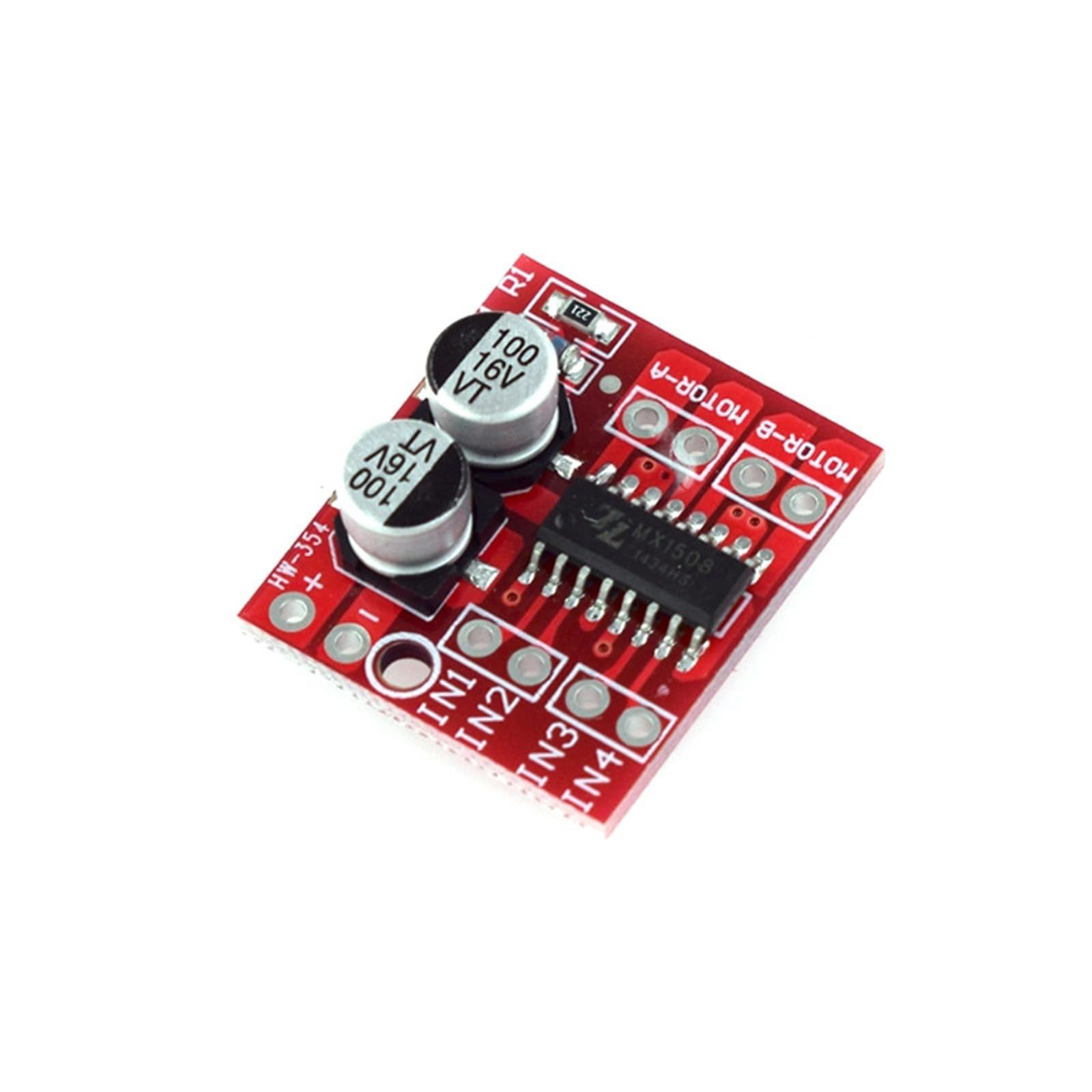 Controlador de motor, 10 Minicontroladores De Motor CC Doble Canal, 1,5 A, Bidireccionales, PWM, Reemplazo Paso A Con Puente H,Control inteligente