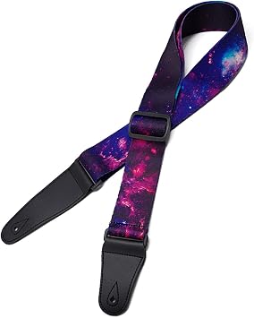Adjustable Soft Cotton Guitar Strap Electric & Acoustic Guitar Shoulder Belt Strap Stringed Instrument Accessories