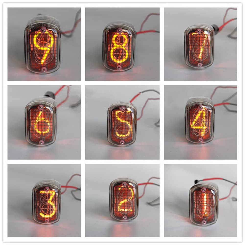 1 szt. nowa rurka świecąca IN-12 IN12 do zegara Nixie cyfrowa dioda LED z kropką dziesiętną