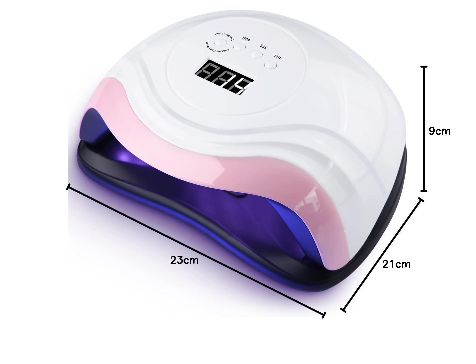 168W Lampada per Unghie,Lampada a LED UV per Manicure e Pedicure 36LED Lampada UV Unghie Professionale con Automatico Sensore Display LCD 4 Timers da10s 30s 60s 99s per La Maggior Parte Dei Gel