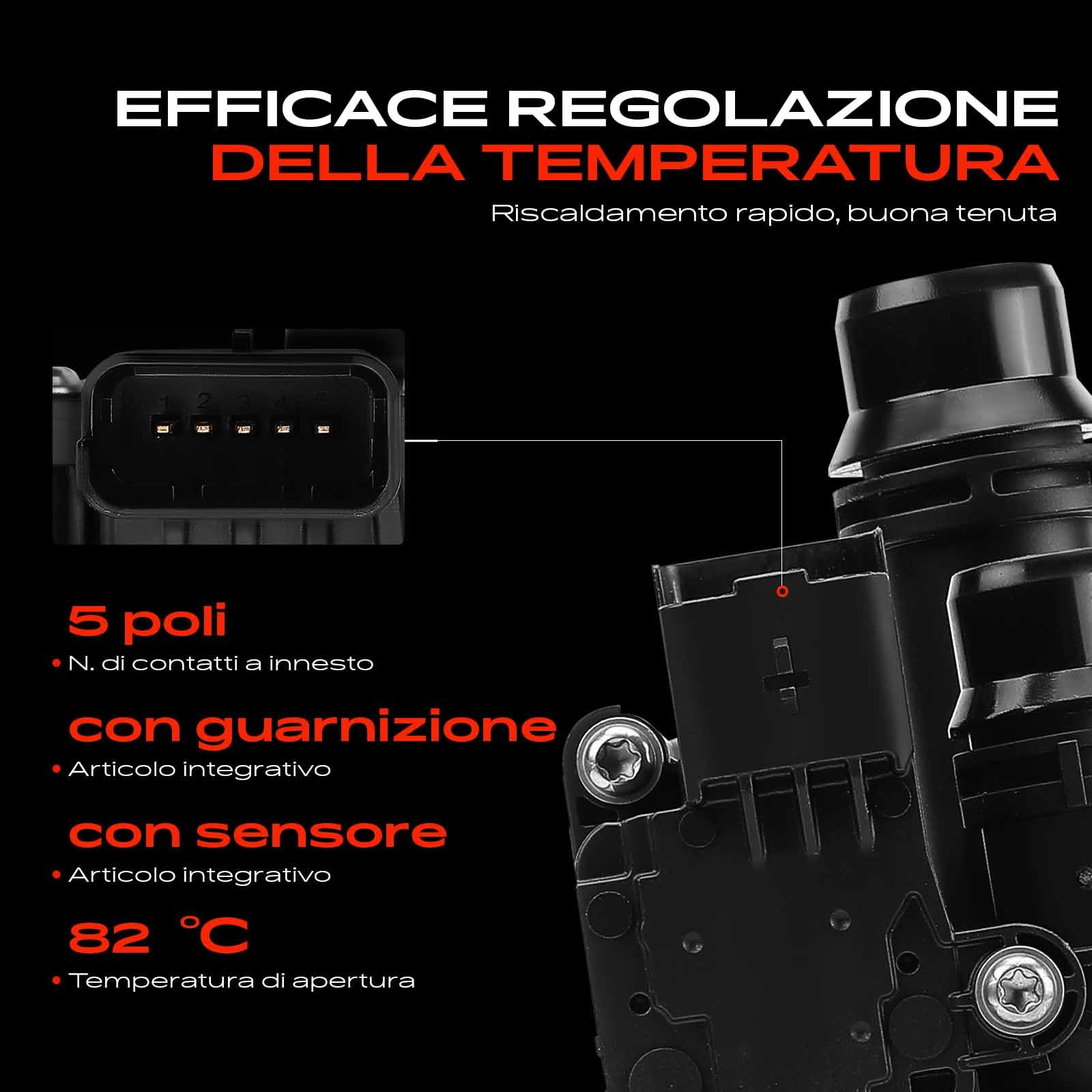 Frankberg Termostato diesel a 3 e 5 Poli 9803549480