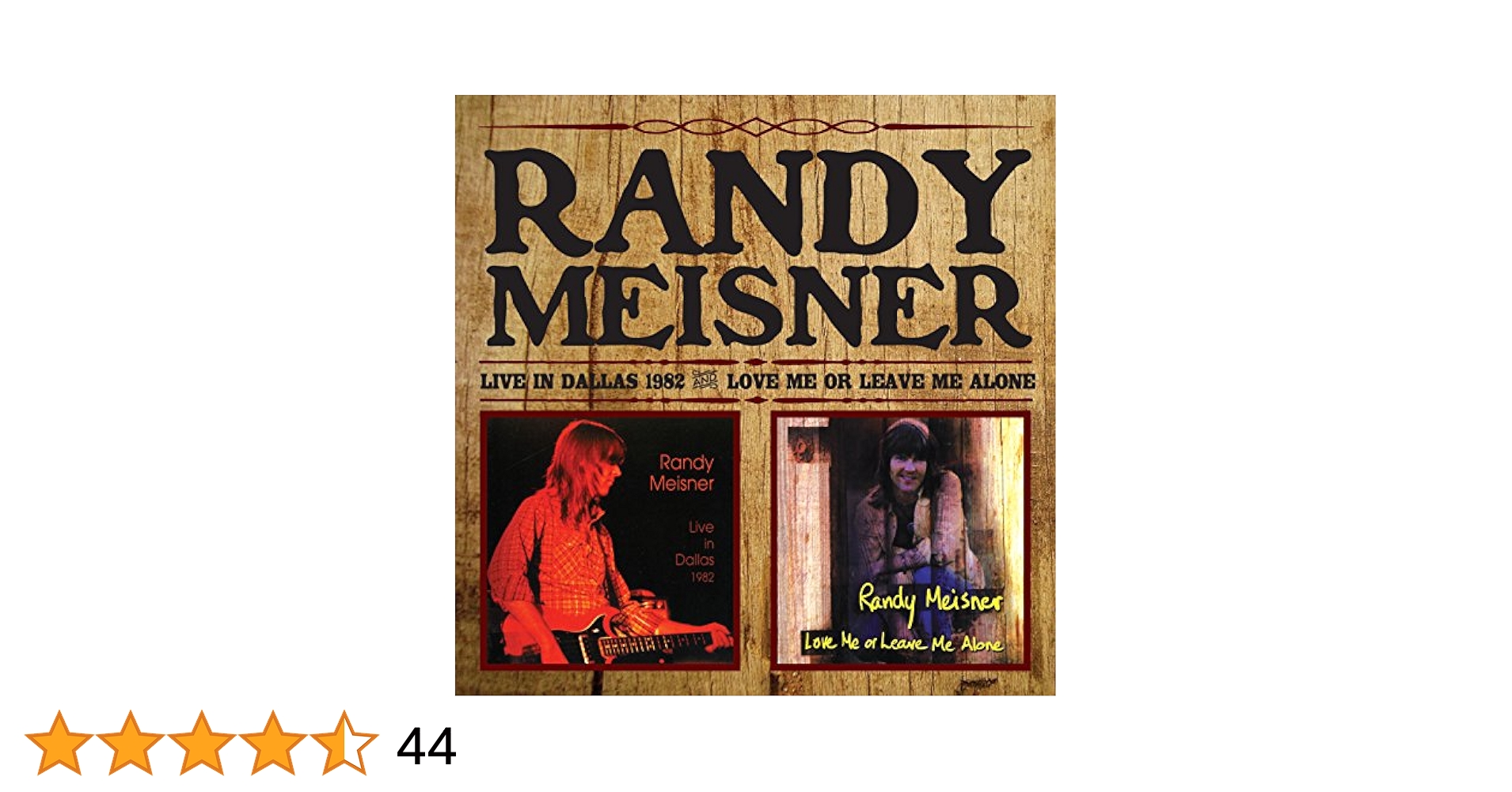 ランディ・マイズナー[Love Me Or Leave Me Alone] Love Me Or Leave Me Alone : Randy Meisner | HMV&BOOKS online