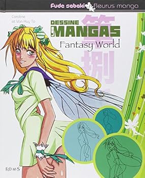 Paperback Dessine les mangas - fantasy world [French] Book