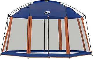 Sponsored Ad - CAMPROS CP Screen House Room 13 x 13 Ft Screened Mesh Net Wall Canopy Tent Camping Tent Screen Shelter Gaze...