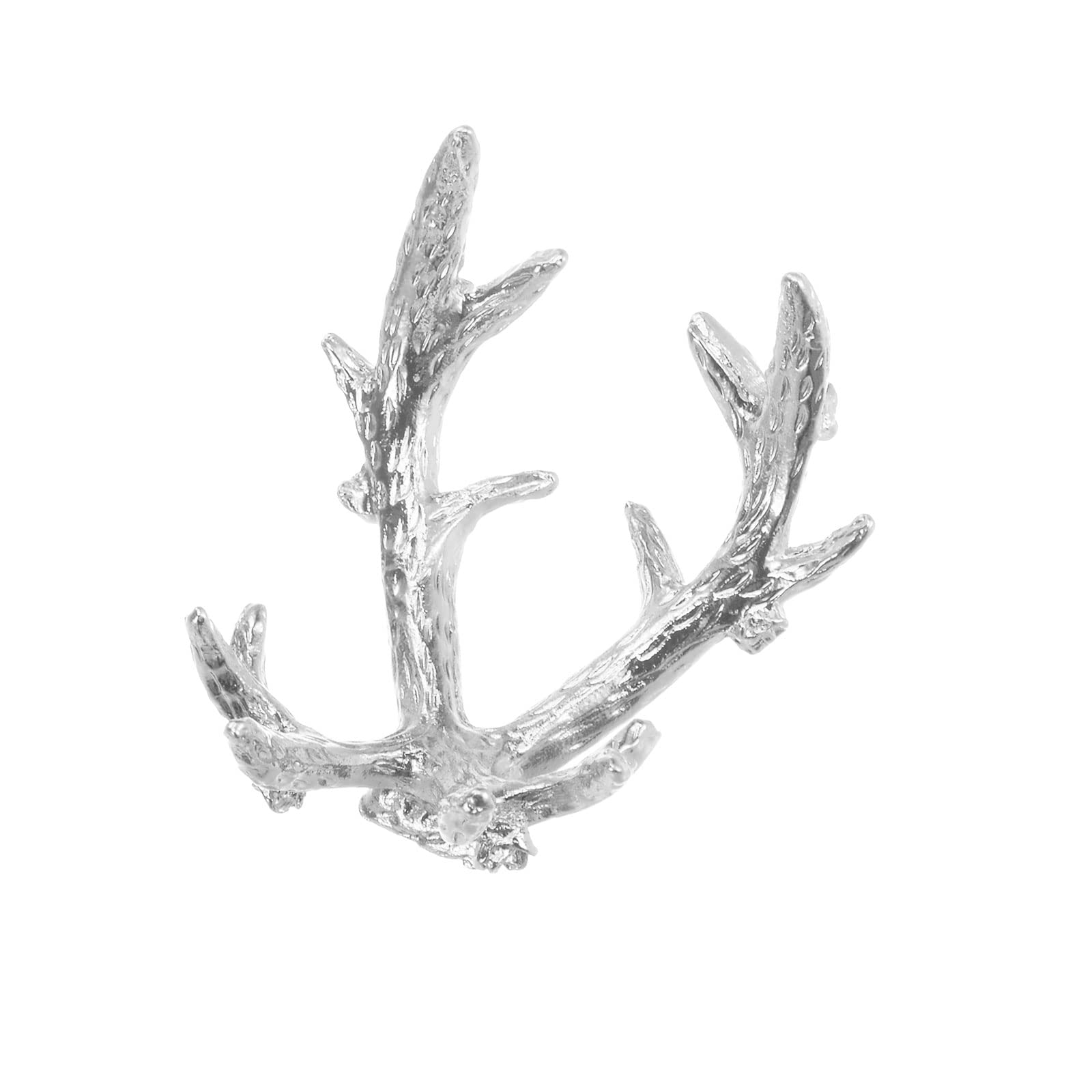 Crystal Ball Display Stand - Tree Branch Alloy Holder For 2.36" Balls - White Gold Finish - View #11