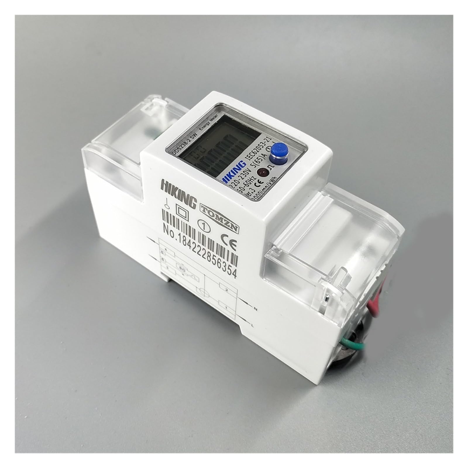 Compteur d'énergie monophasé avec mesure bidirectionnelle KWH avant arrière