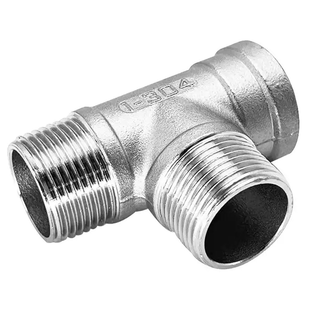 Shiketong Women's One Color 304 Stainless Steel Threaded 1Pcs(1Inch)