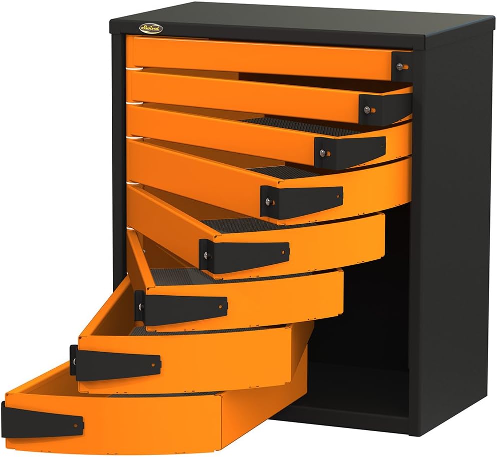 Swivel 8-Drawer 30-Inch Service Tool Box