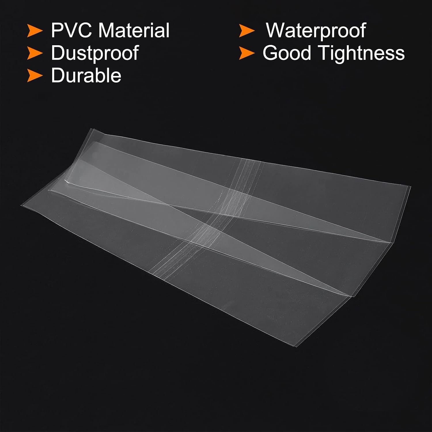 PATIKIL 130x35mm Perforated Shrink Bands, 400 Pack PVC Heat Shrink Wrap Band Fits Cap Diameter 3.03 to 3.19 Inch for Jars Cans Clear - Image 5