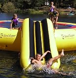 Island Hopper Bounce N Slide Water Trampoline Attachment Yellow - Slide Only