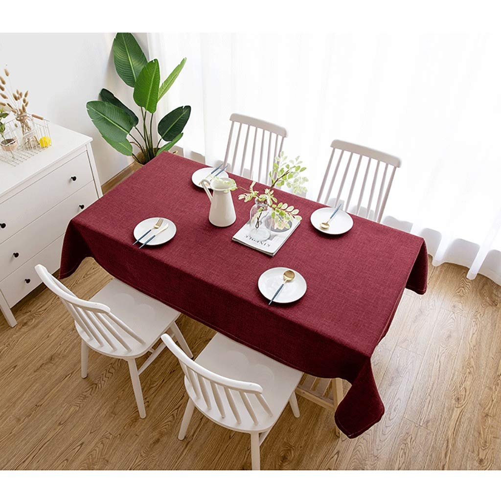 Nappe en coton et lin pour sublimer vos dîners au jardin et fêtes