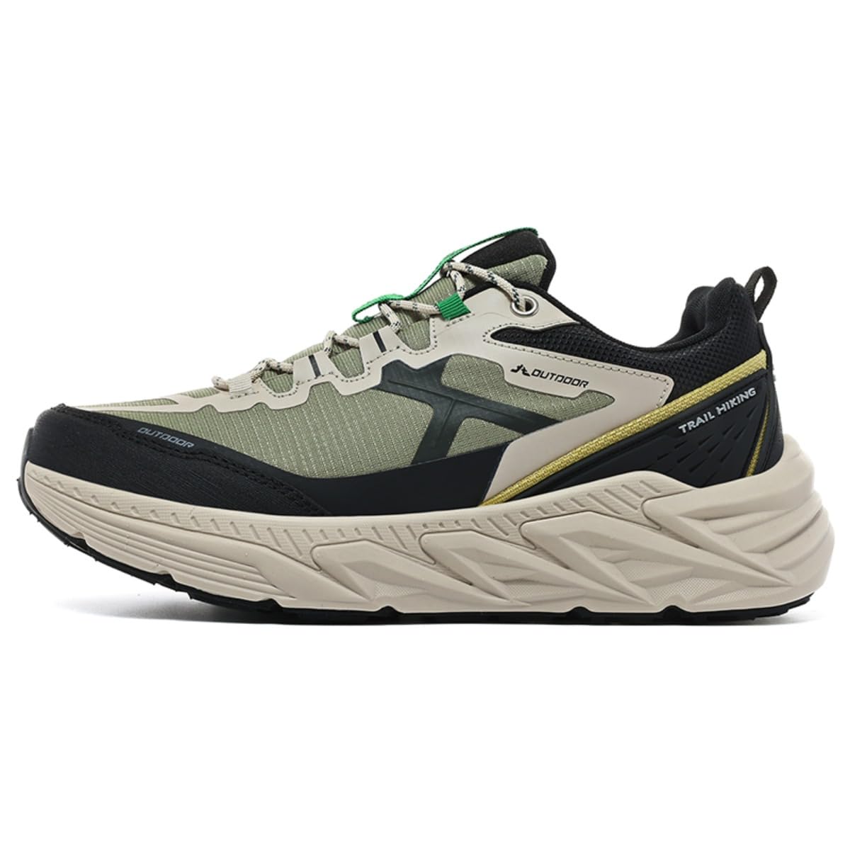 Men’s Lightweight Hiking Shoes Non Slip Breathable Mesh Trail Running Sneakers Outdoor Wa…