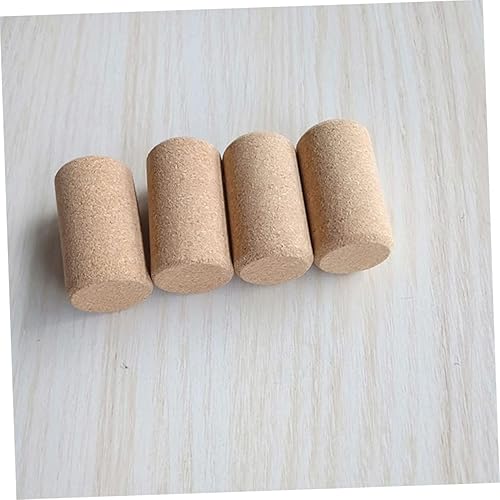 Miniatura 2 de KICHOUSE 10 piezas de repuesto para proyectos de fabricación de tapones de madera, tapas de barra de vino y cerveza, cierre para micropartículas,