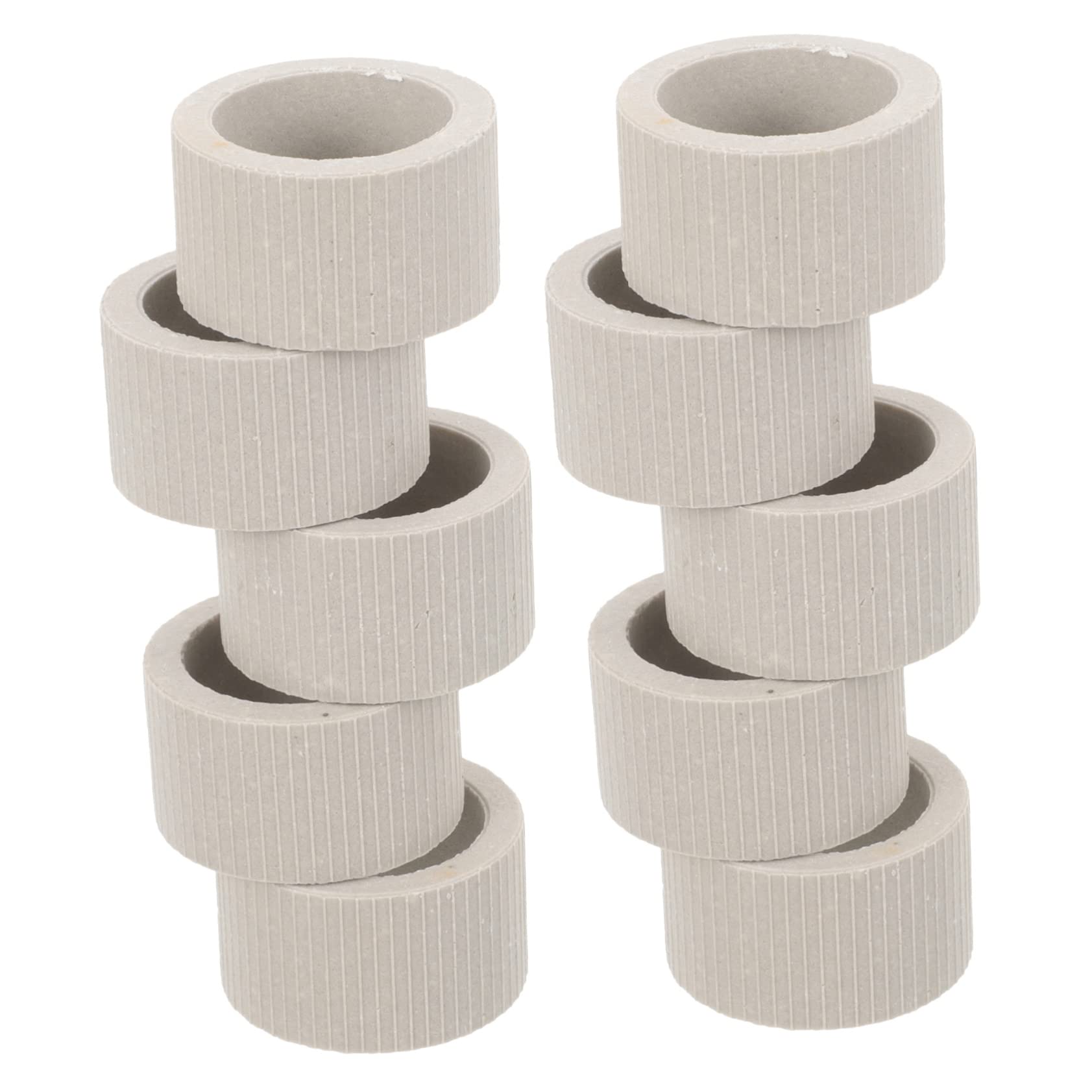 BESPORTBLE 4 Juegos Taza De Plantación Acuática Ancla Artificial Tanque De Peces De Acuario Portátil Bomba De Aire USB Pecera Titulares Bomba De Agua Calentador Cerámica 10 Uds * 4