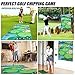 NIQBLUE.KITE Golf Chipping Game Mat Golf Training Hitting Mat with 20 Sticky Balls Club Scoreboard Indoor Outdoor Home Backyard Office Golf Games for Adults Kids