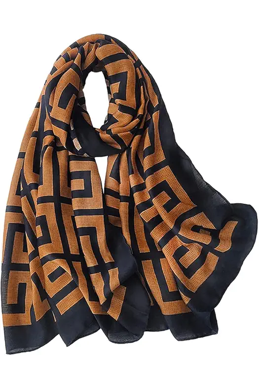 FINIZO Women's Scarves Lady Light Soft Fashion Solid...