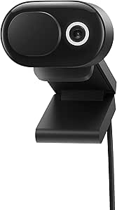 Microsoft Modern Webcam 2019 8L3-00001 Webbkamera, Svart, 50.53 x 36.05 x 74.58 mm