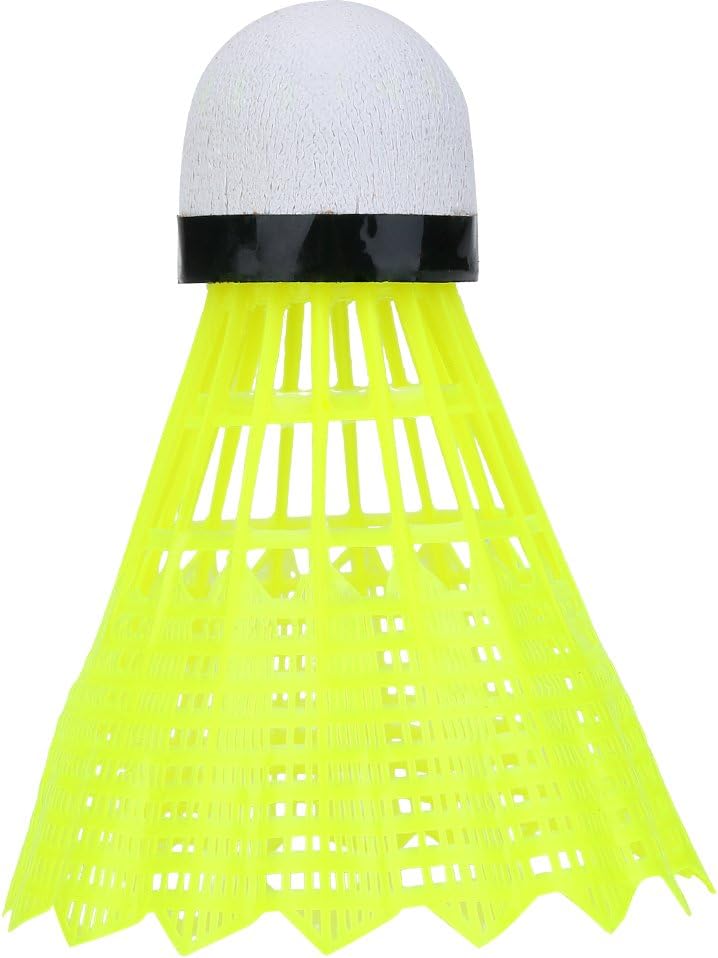 EVTSCAN 6Pcs rofessional Nylon Badminton Ball Shuttlecock, Outdoor Sports Training Accessory, Badminton Supplies Shuttlecocks Sports Accessories