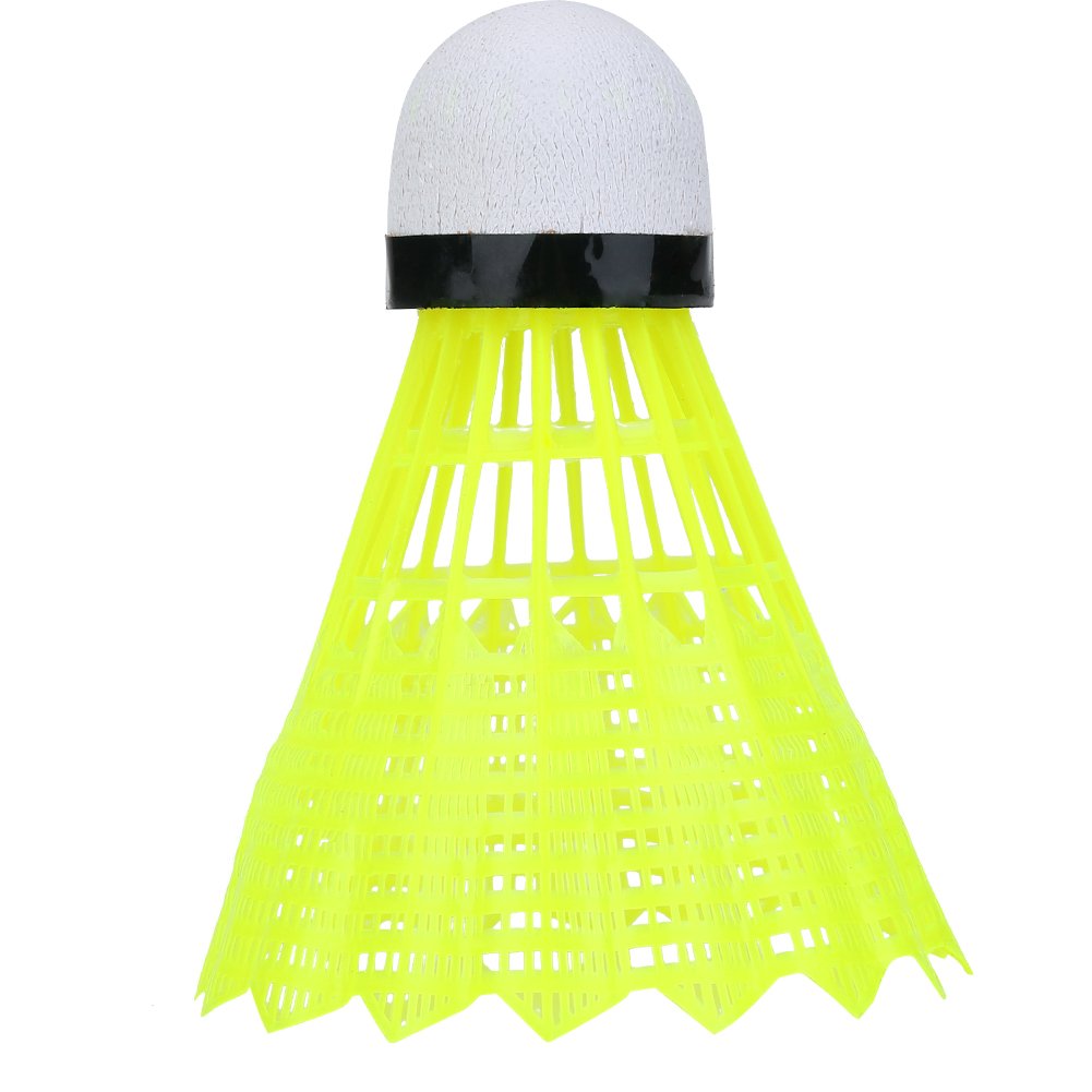 Badminton, Outdoor Sports Training Accessory 6Pcs Shuttlecocks Set Professional Nylon Badminton Ball Shuttlecock Badminton Shuttlecocks for Youth Players