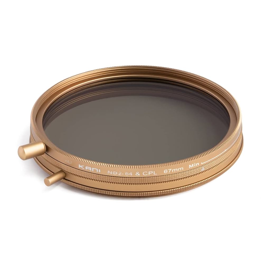 KANI 可変 NDフィルター 2-64 SidePole 67mm Amazon | KANI 82mm 可変NDフィルター FSAWI Model ND2-64+CPL