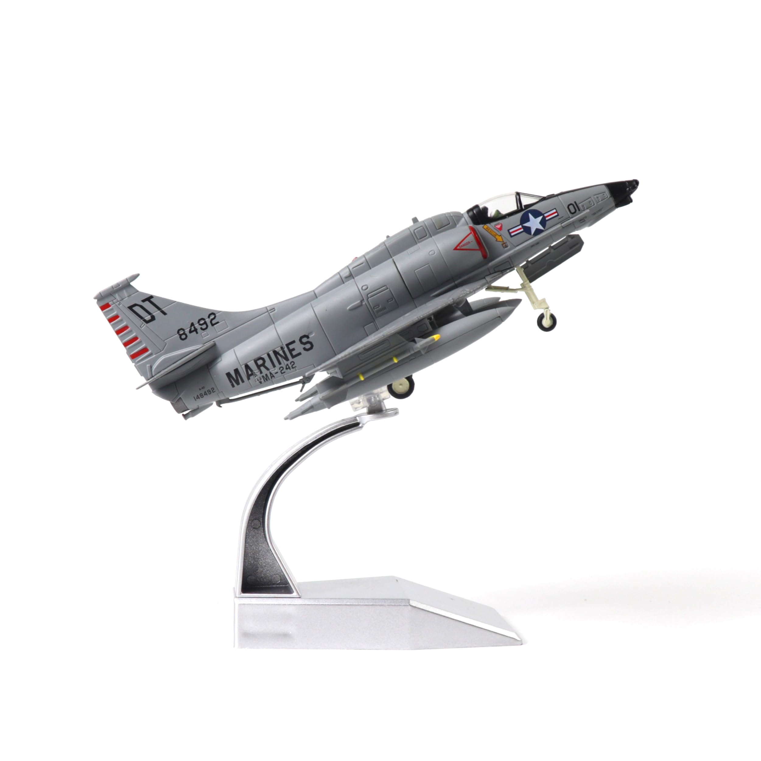 NUOTIE 1/72 A-4 Skyhawk Attack Kit de Modelo de Aeronave de Metal