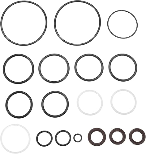 X AUTOHAUX Kit de reconstrucción para motores fueraborda Yamaha 60 70 75 85 90HP Trim Tilt Unit 6h1-12/6h1-13/6h1-14/6h1-15/6h1-16/6h1-17