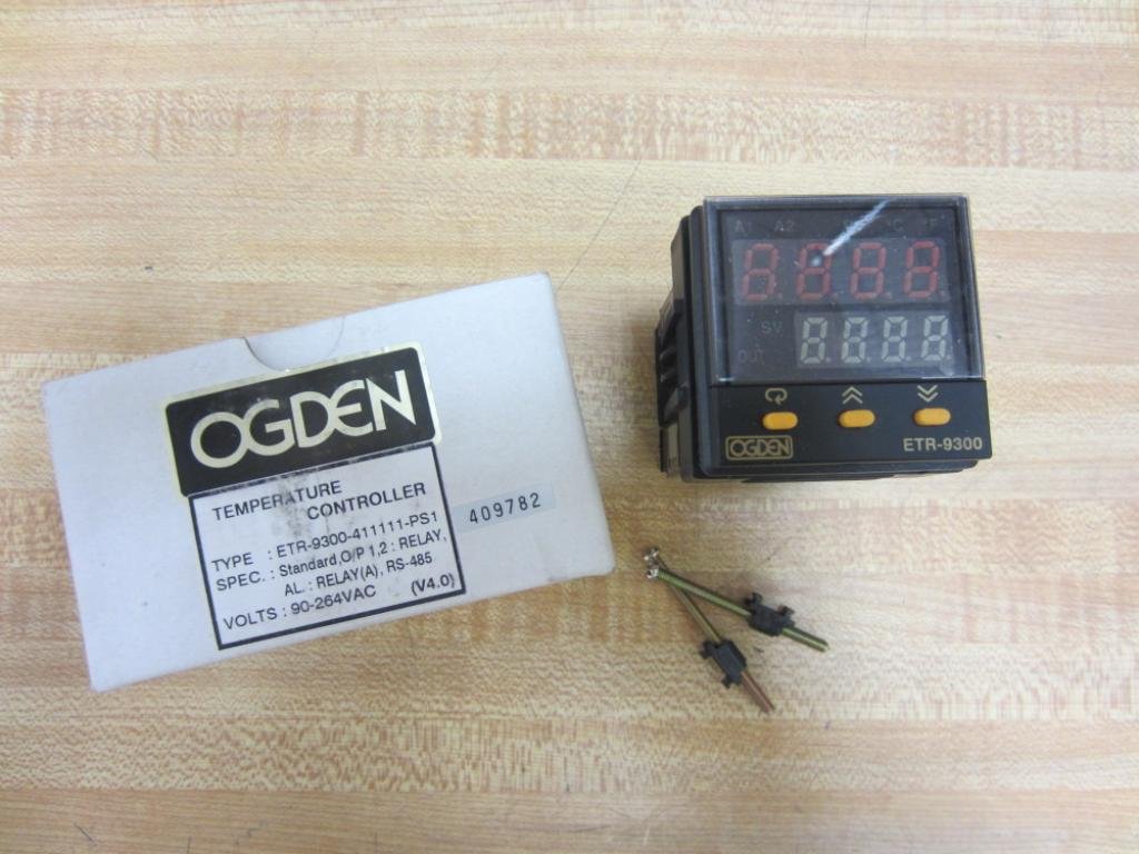 Ogden ETR-9300-411111-PS1 Temp. Controller ETR9300411111PS1