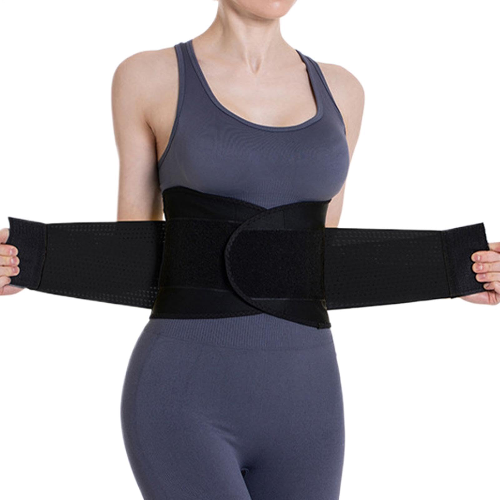 Waist Trainer - Waist Trimmer Belt Wrap, Slimming Body Shaper Belt | Waist Trimmer Belt Women Waist Trainer Belt, Low Back