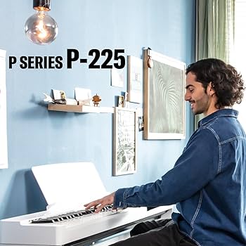 新品　ヤマハ　P-225 ホワイト 楽天市場】YAMAHA P-225 WH ホワイト 電子ピアノ 88鍵盤 専用