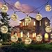 Solar String Light Outdoor, Goodia 30 LED Gold Moroccan Waterproof Warm White String Lights for Curtain,Bedroom,Patio,Lawn,Landscape,Fairy Garden,Home,Wedding,Holiday,Christmas Tree,New Year,Party