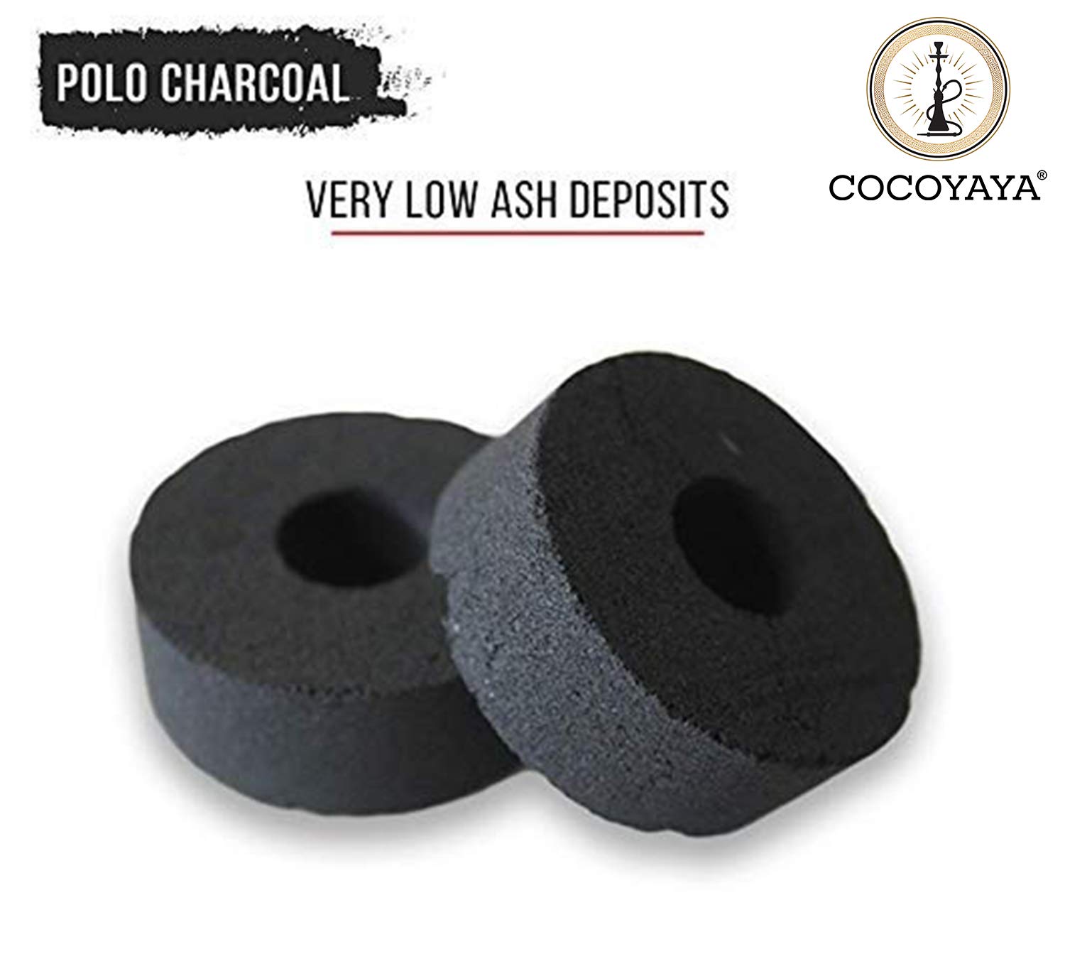 Cocoyaya Polo Hookah Charcoal - 2 Rolls -3 Cocoyaya Polo Hookah Charcoal - 2 Rolls -3