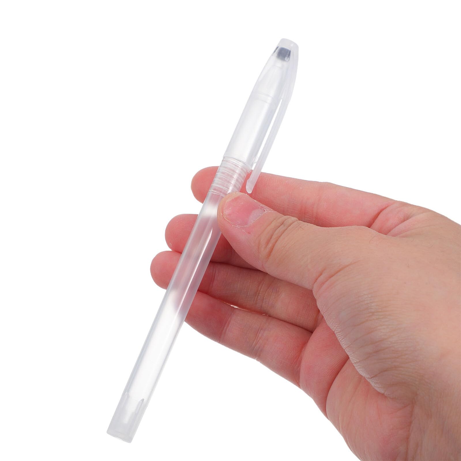 SHINEOFI 200 Pezzi Portapenne Trasparente in Pp Design Trasparente e Scorrevole, Custodia per Materiale di Cancelleria DIY e Scrittura, per Uso Scolastico e Ufficio