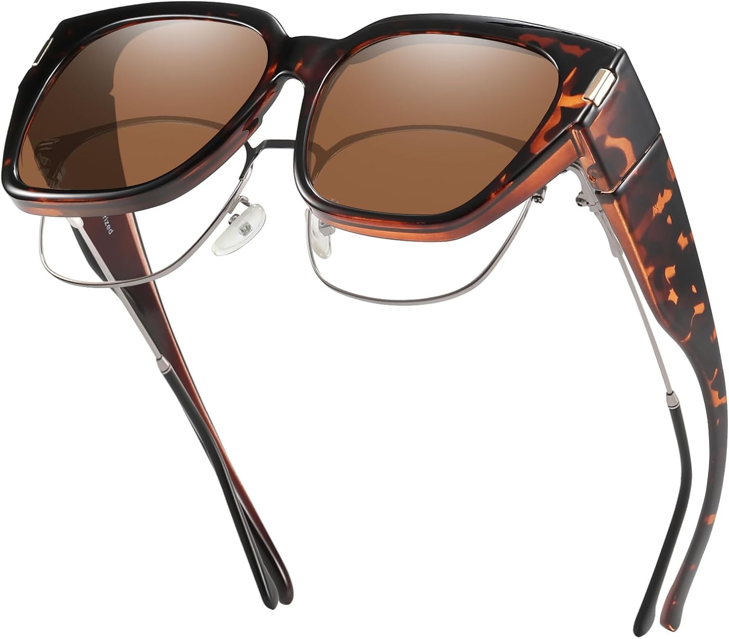L Size 10 Dark-tortoise/Brown