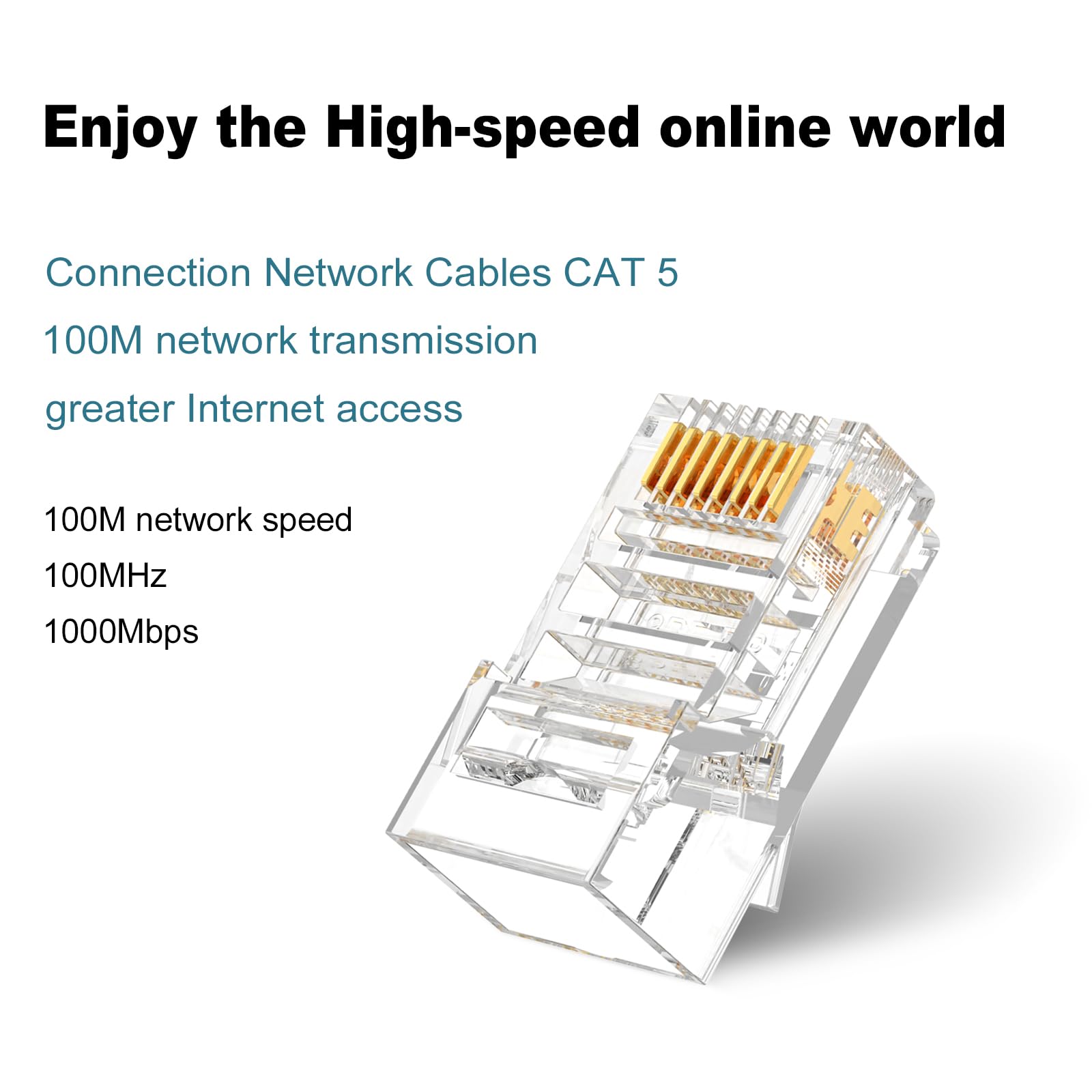 Złącze RJ45 CAT5E 50 szt