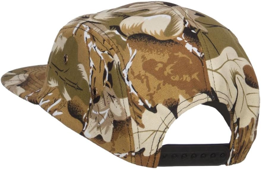 Jeanne Simmons Men's 5 Panel Camo Cotton Cap
