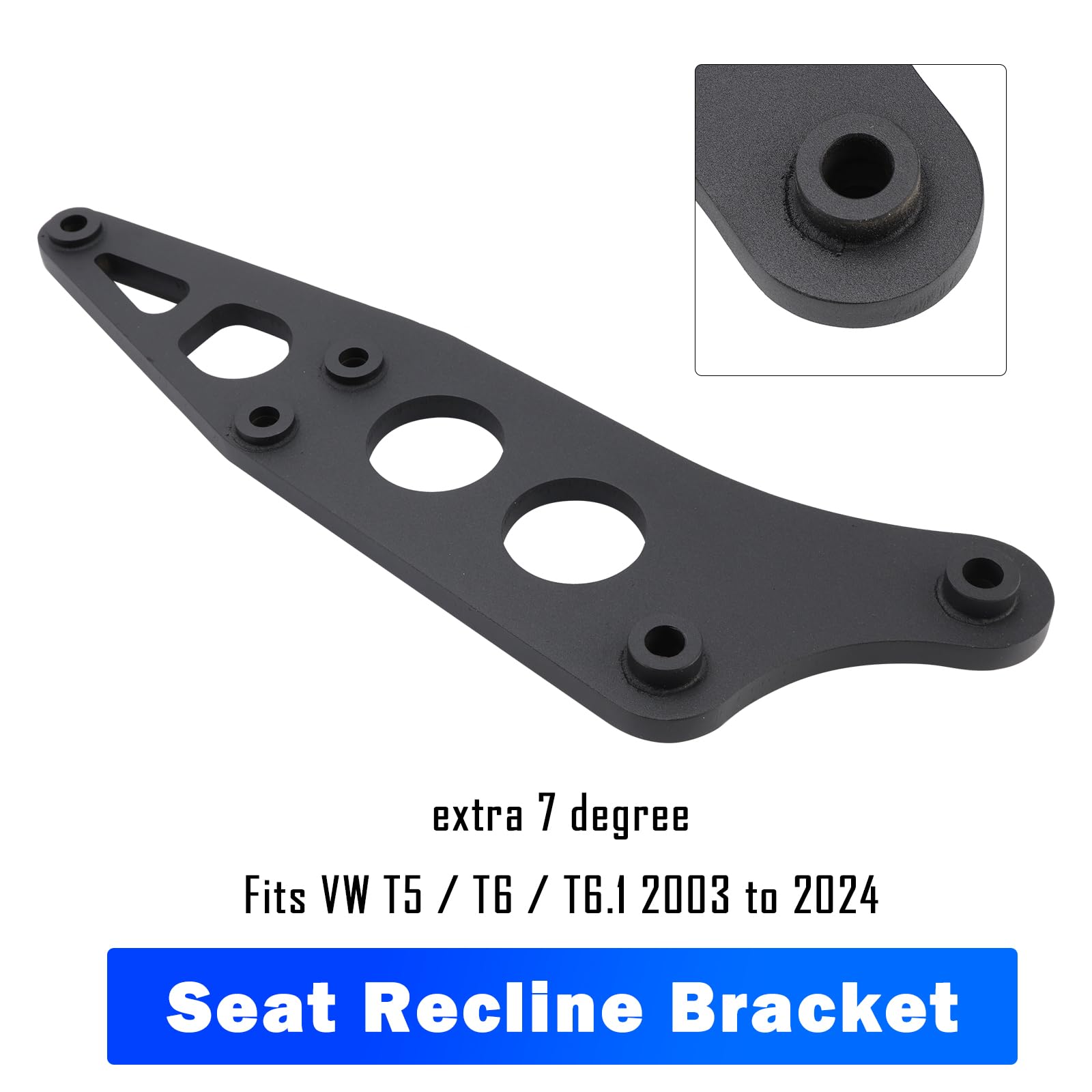 MAD HORNETS Extra Recline Bracket Passend für VW Transporter T5 T6 Double Passenger Seat 2003-2024