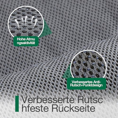 LUMI Luxus Badematte Chenille, Flauschig Weich rutschfest, Dicke Saugfähige Badteppich Waschbar, Schnelltrocknend Badezimmer Teppich für Dusche & Badewanne, Beige, 40 x 60 cm