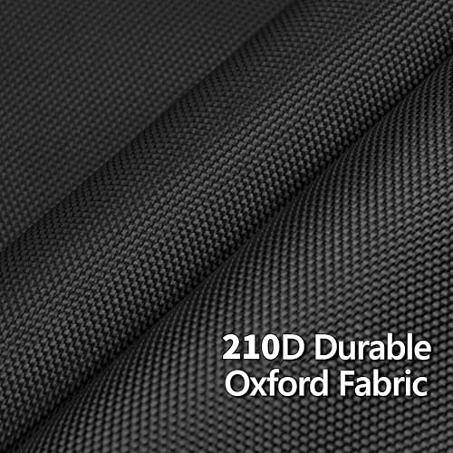 Miniatura 4 de XYZCTEM Cubierta impermeable para ATV, resistente de color negro, protege el vehículo de 4 ruedas de la nieve, lluvia o sol (Negro, 82 pulgadas)