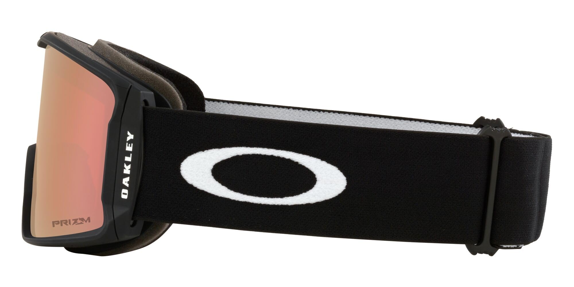 Oakley Line Miner L Matte Black prizm Snow Rose Gold Iridium Maschera