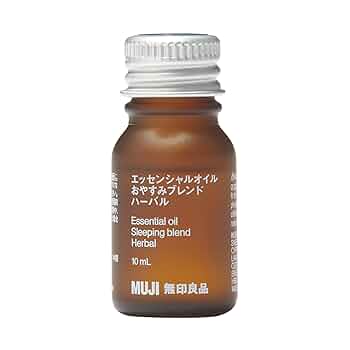 ★無印良品★MUJIおやすみブレンドハーバル★エッセンシャルオイル 4本セット★ 無印良品 エッセンシャルオイル おやすみブレンド ハーバル 10mL