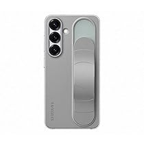 Samsung Standing Grip Case cover con cinturino e funzione cavalletto per Galaxy S25, Gray