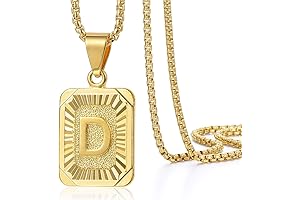 Initial A-Z Letter Pendant Necklace: Captivating Elegance for Every Occasion