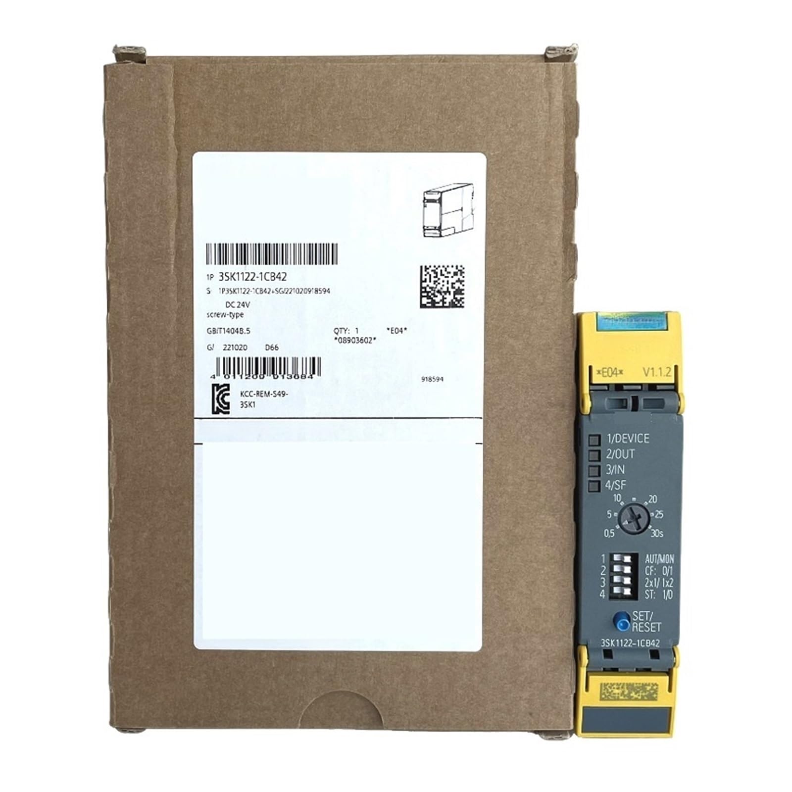 CJKXPZMH 1PCS 3SK1122-1CB42 Relay Module